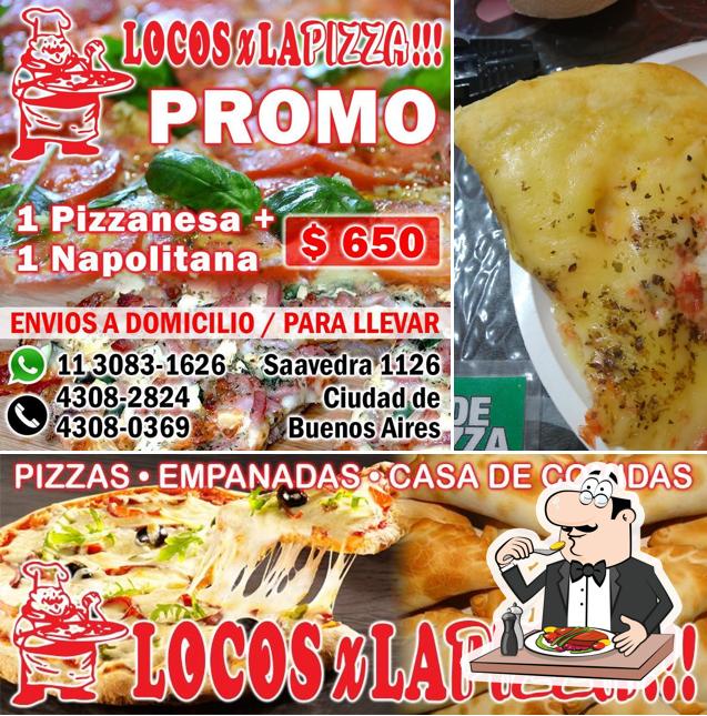 Meals at Locos Por La Pizza