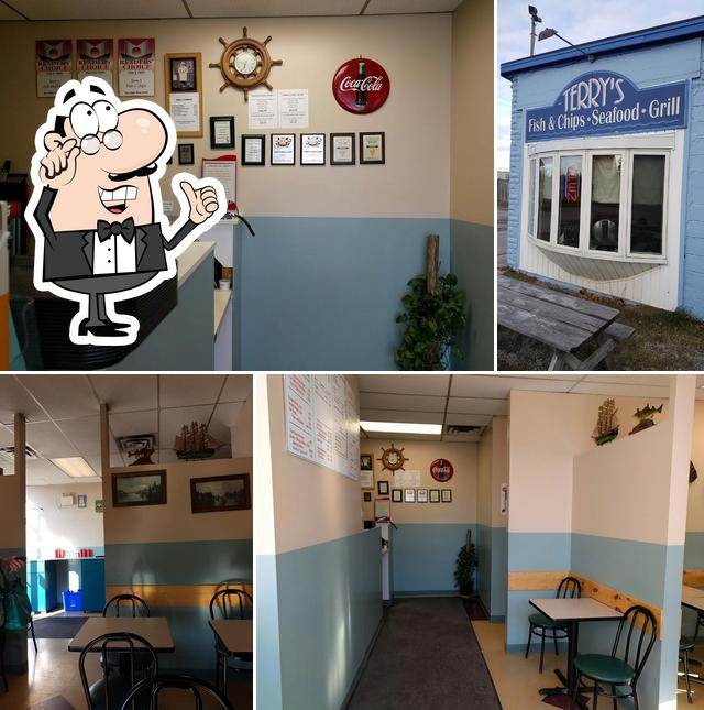 L'intérieur de Terry's Fish & Chips Seafood Grill