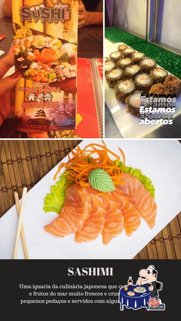 Sashimi em Sushi Express