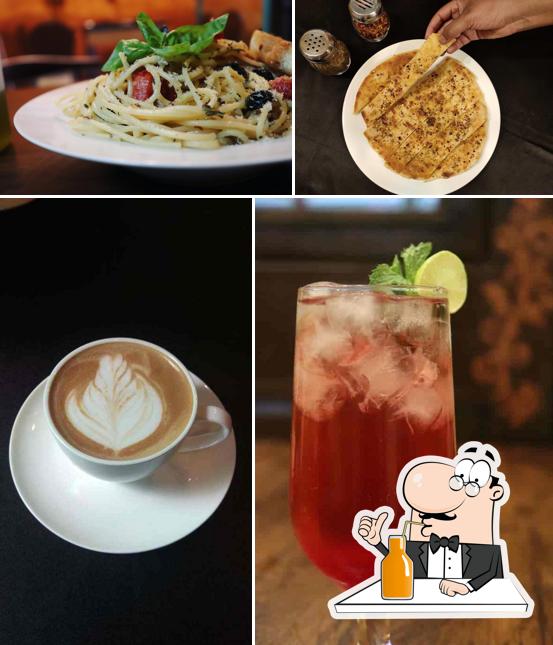 Check out various drinks served at Bella Vita Pizzeria