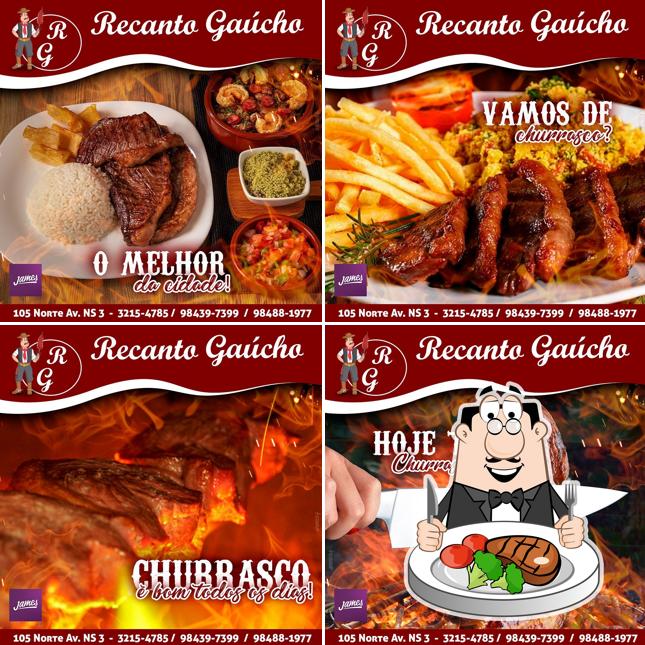 Стейк в "Churrascaria Recanto do Gaúcho"