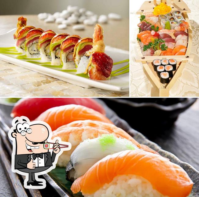 Escolha diversas opções de sushi