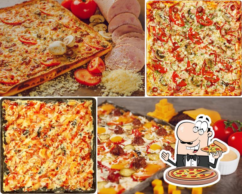 Choisissez différents genres de pizzas