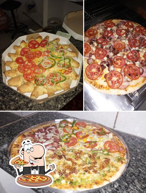 Experimente diversos tipos de pizza