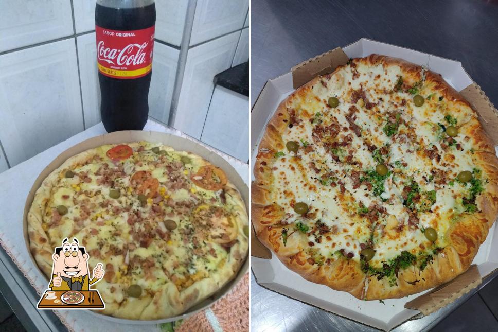 Escolha diferentes estilos de pizza