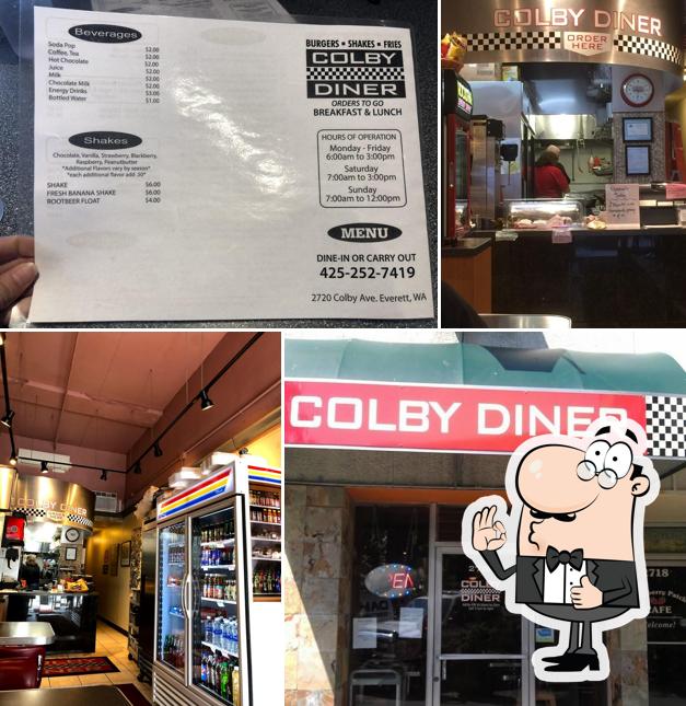 Here's a picture of Colby Diner