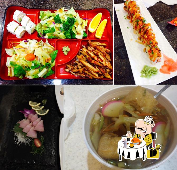 Food at Hasu Teriyaki and Sushi