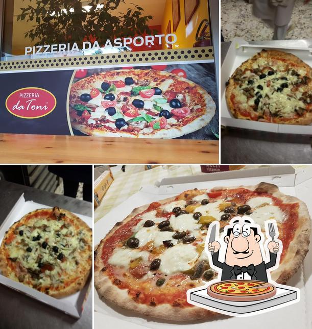 Scegli una pizza a Pizzeria da Toni