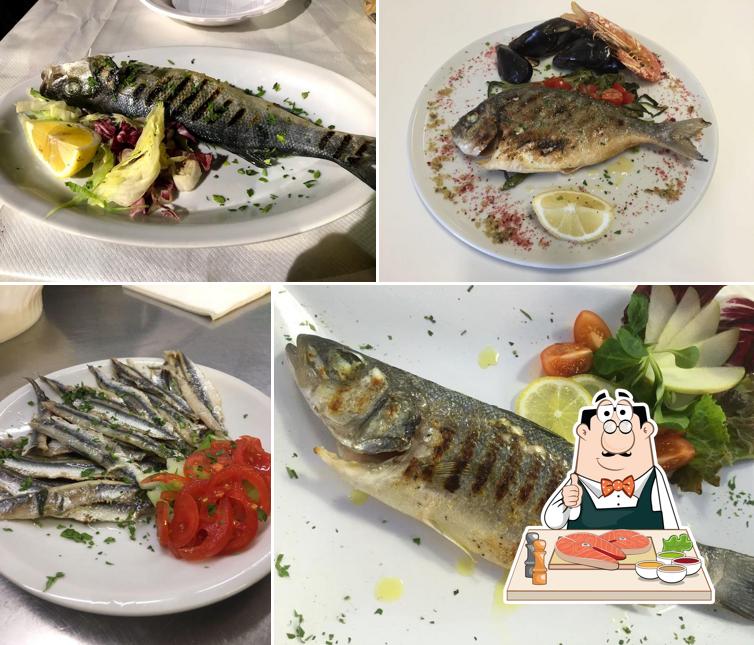 Ristorante Friggitoria La Strea offre un menu per gli amanti dei piatti di mare