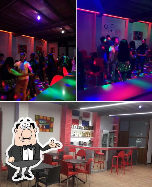 Gli interni di El Caribe latin club