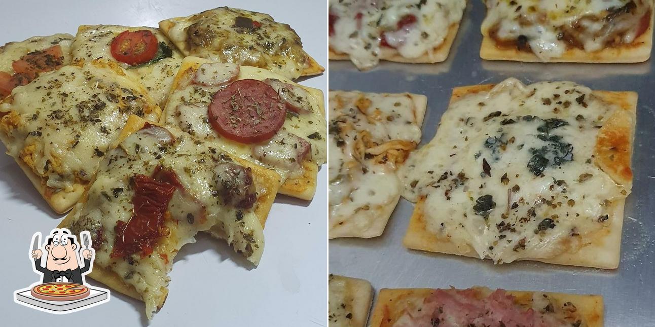 Escolha pizza no Pocket Massas