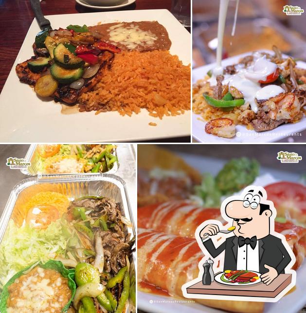 Meals at San Marcos Mexican Restaurant