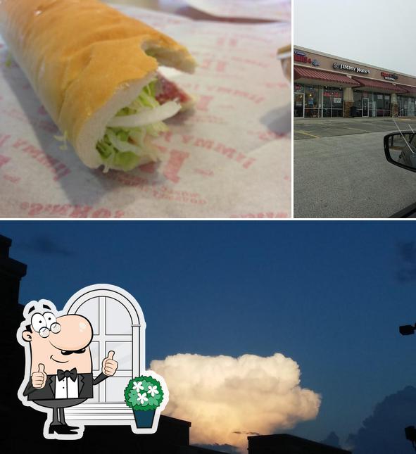 The photo of Jimmy John's’s exterior and food