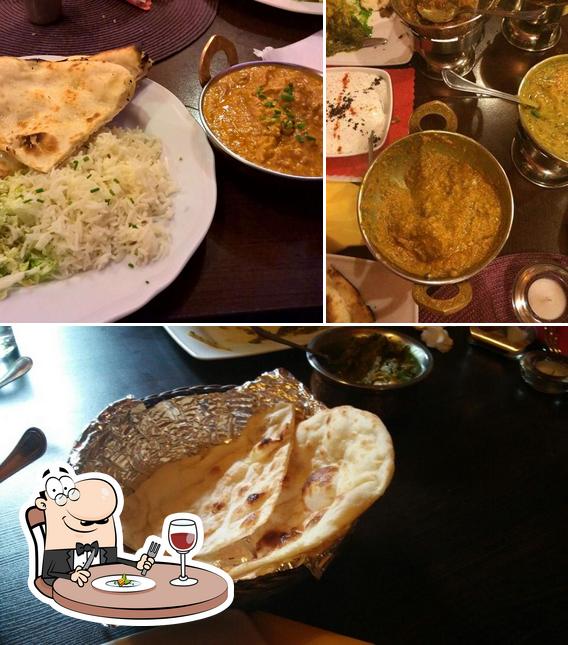 Food at Bombay Curry Indian Restaurant