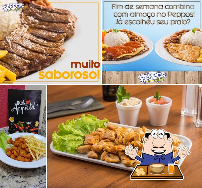 Comida em Peppos Blumenau