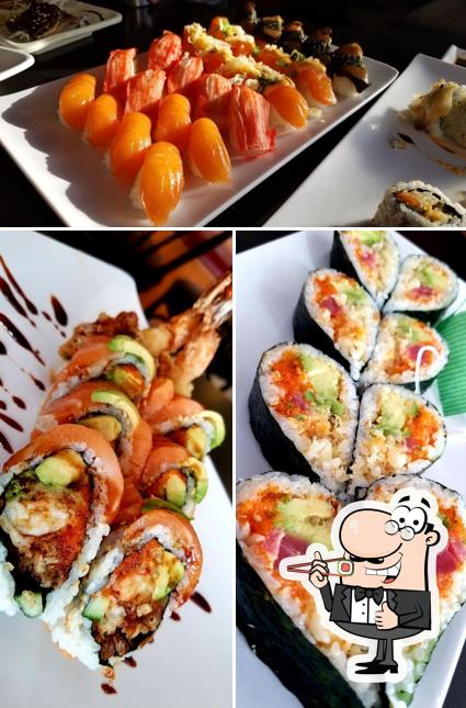 Essayez de nombreuses options de sushi