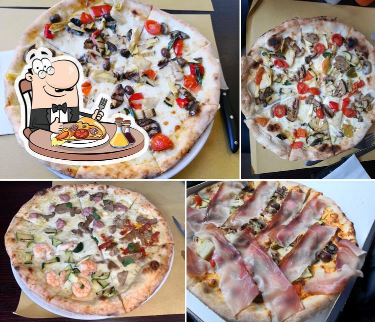 A La Preferita, puoi assaggiare una bella pizza