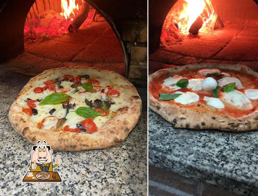 A Pizzeria Vesuvio, puoi ordinare una bella pizza