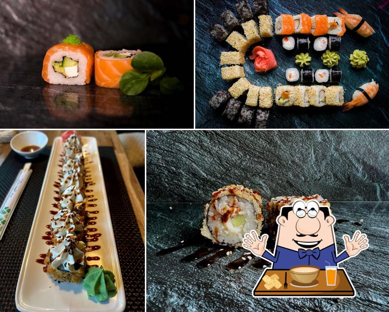 Еда в "Sushi City Restorāns & Bārs"