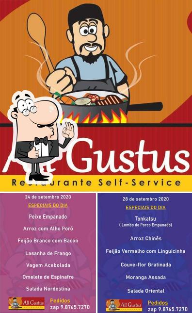 Here's a picture of All Gustus Restaurante