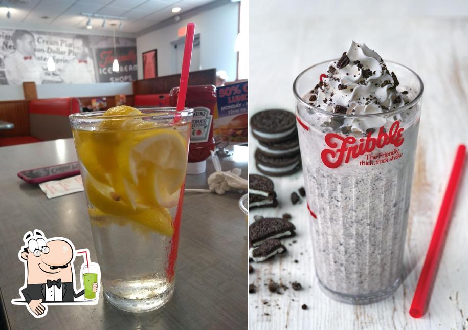 Enjoy a beverage at Friendly's