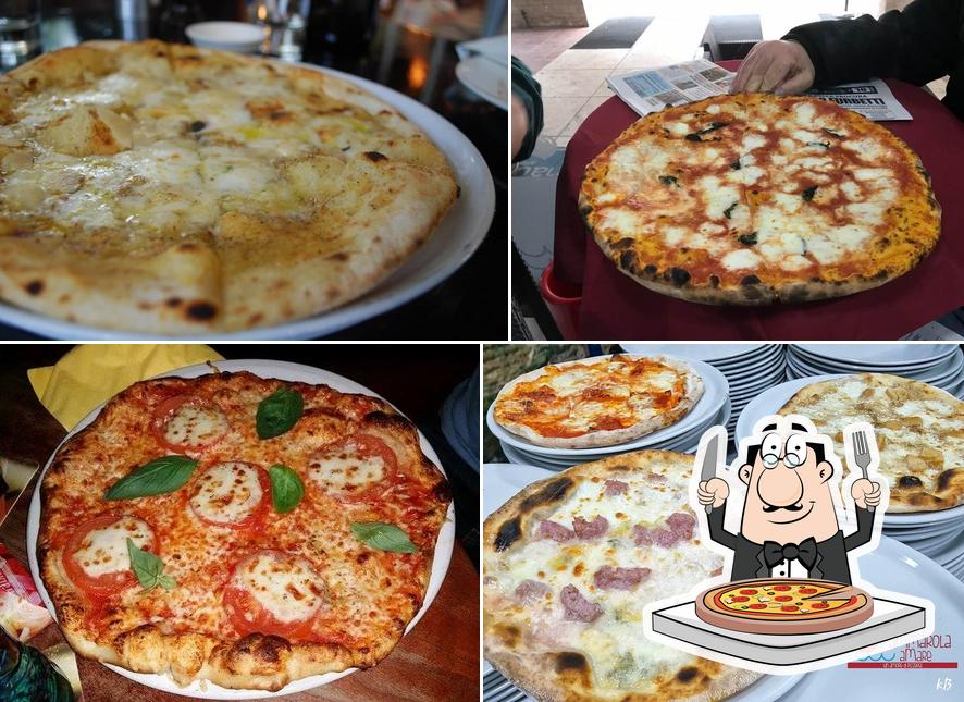 A Ristorante Pizzeria PUMMAROLA A MARE, puoi provare una bella pizza