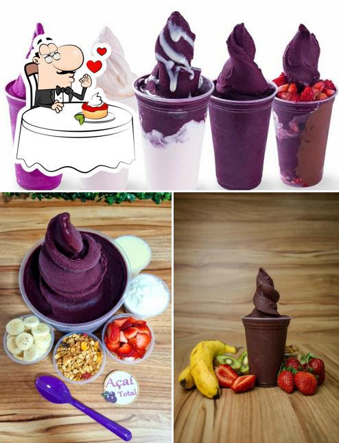 Açaí Total Araucária provê uma variedade de pratos doces