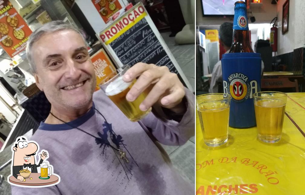 Peça uma tulipa de cerveja leve ou escura