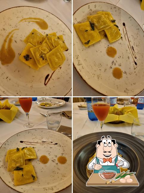 Ravioli al Ristorante Enoteca La Rocchetta