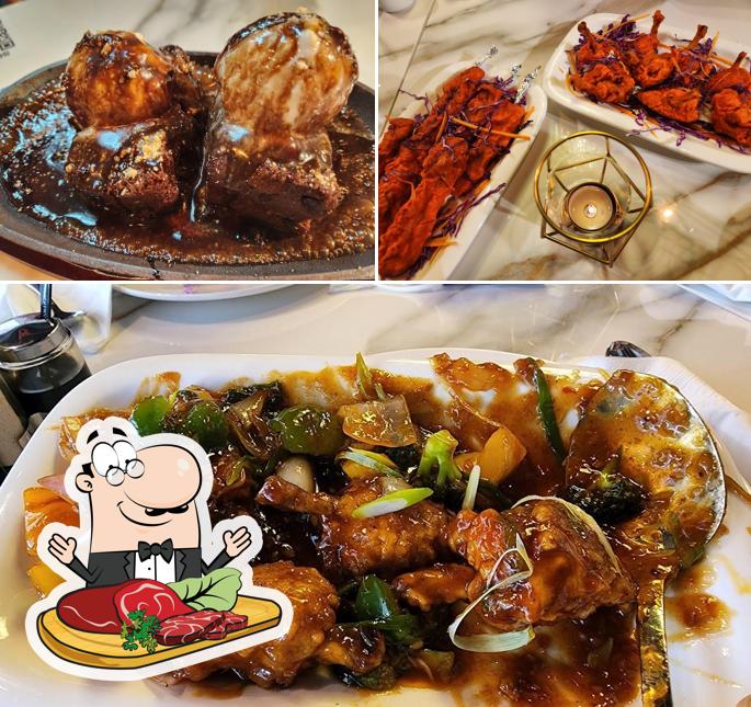 Pick meat meals at Spicy and Salty Chinese food