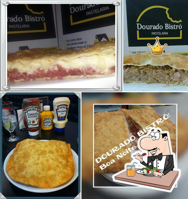 Comida em Dourado Bistrô Pastelaria