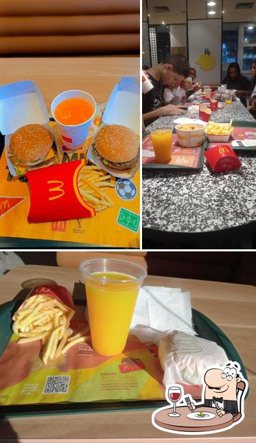 Platos en McDonald's