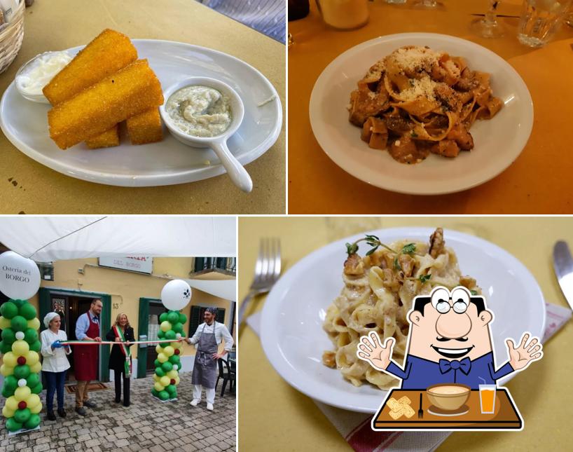 Cibo al Osteria Del Borgo