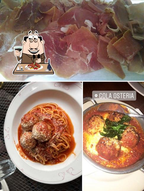 Get meat meals at Gola Osteria Restaurant & Catering