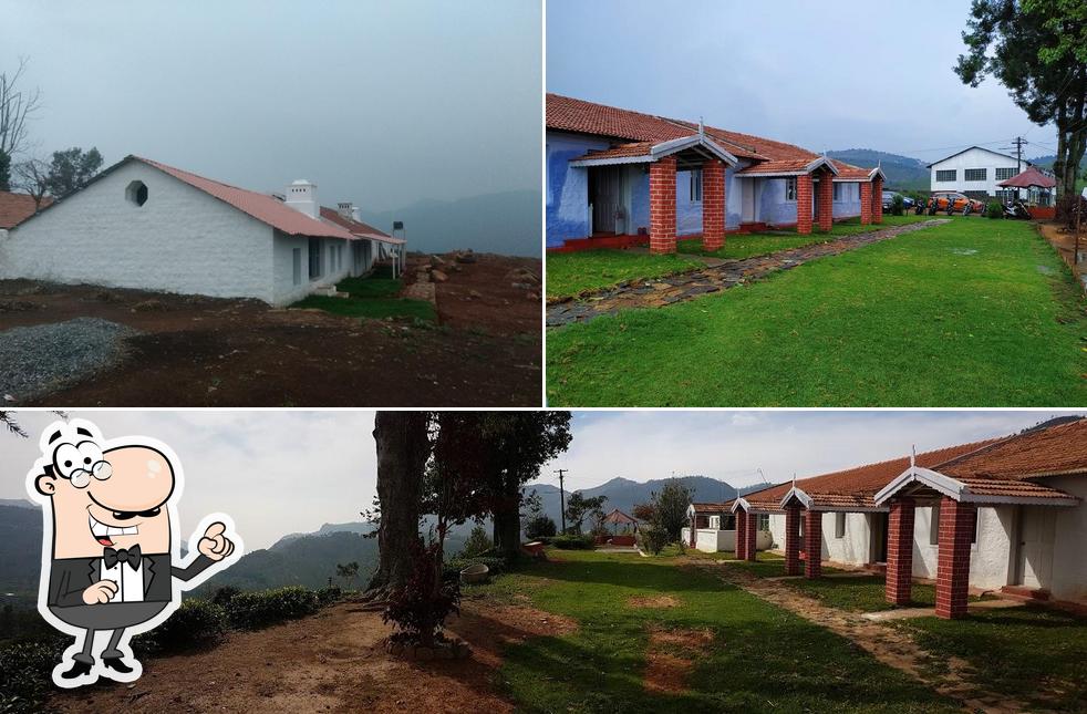 The exterior of cascade meadows Ooty , Home Stay