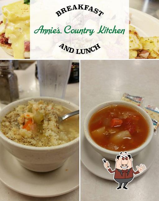 Еда в "Annie's Country Kitchen"
