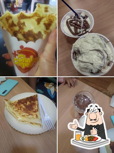 Comida em + Shakes e Crepes