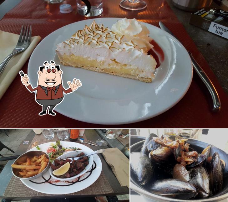 Nourriture à Restaurant Le Marina