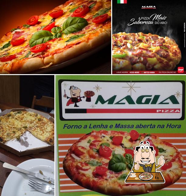 Peça pizza no Magia Pizza