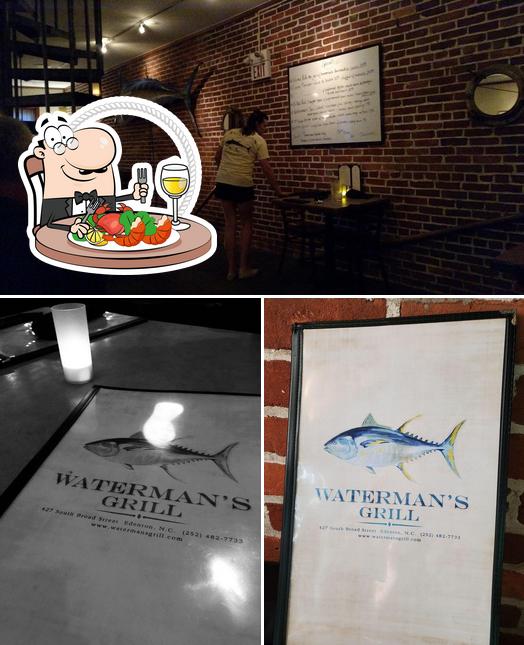 Get seafood at Waterman's Grill