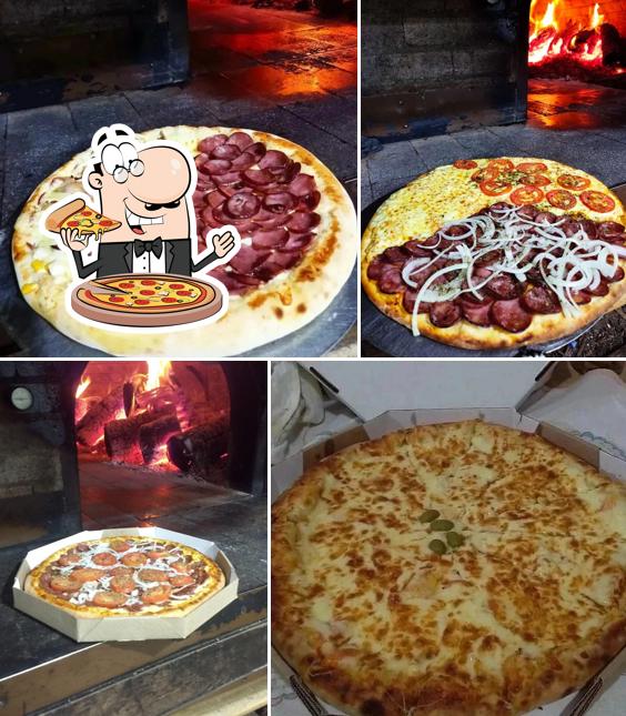 No Pizzaria Forninho, você pode desfrutar de pizza