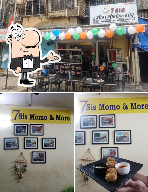 The interior of 7sis momos and more