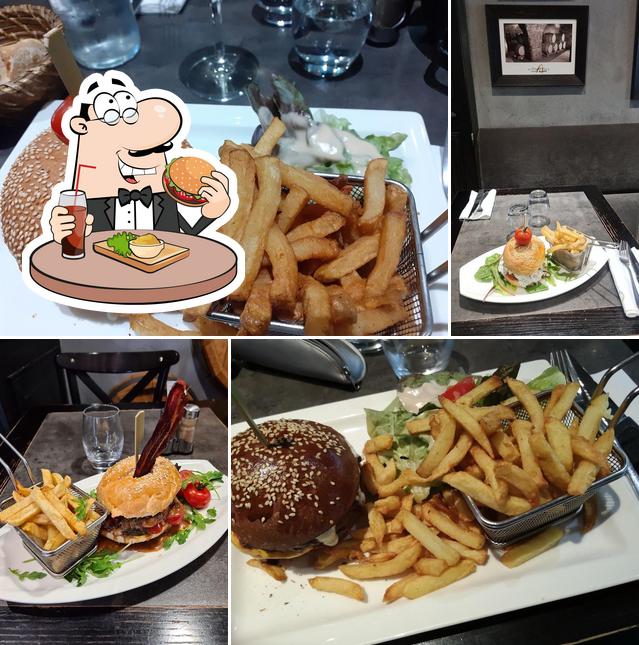 Commandez un hamburger à Bistrot d'Alsace