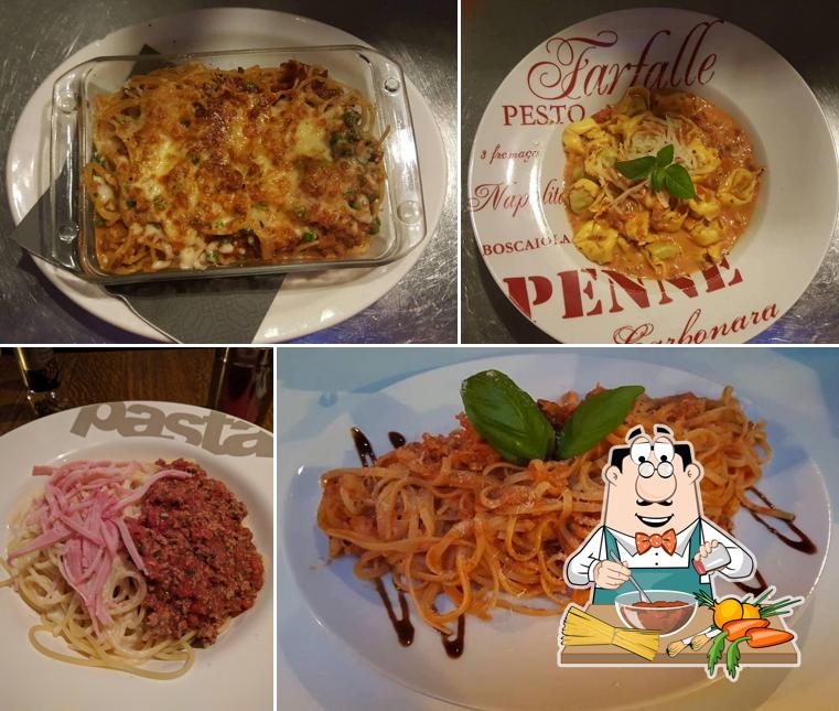 Spaghetti bolognaise à Le Spag'art