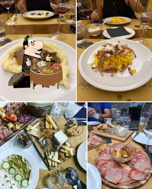 Cibo al Osteria del Bumbardin