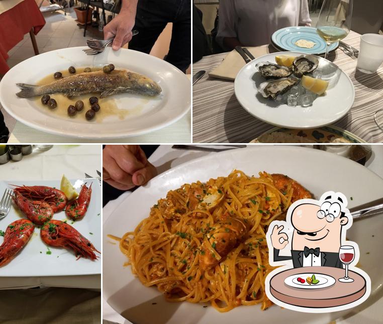 Cibo al Ristorante Da Mondo e Luca