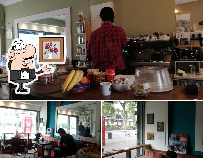 Check out how The Kennington Coffee Shop looks inside