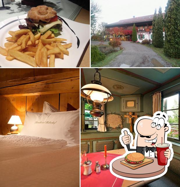 Get a burger at Landhotel Huberhof GmbH & Co KG