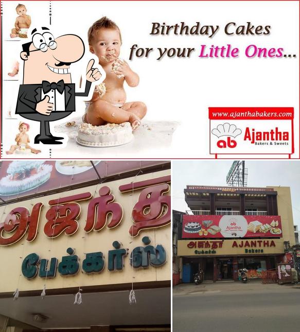 See this pic of Ajantha Bakers & Sweets