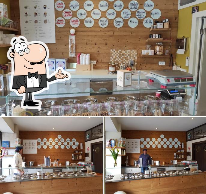 L'intérieur de Gelateria Vassalli di Polpenazze del Garda